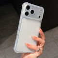 Cute Matte Transparent  Phone Case for iPhone 17 Air 14 15 16 11 12 13 Pro Max Plus Shockproof Camera Protector TPU Soft Cover