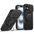 Strong Bracket Ring Holder Cover Case for Iphone 17 Pro Max 16 Pro Iphone17 Iphone16 Dual Layer 2 in 1 Phone Cases