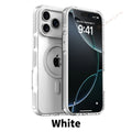 Clear Magnetic Phone Case for iPhone 17 16 15 14 13 12 11 Pro Max 14 15 Plus 17 Air Magsafe Official Transparent Protector Cover