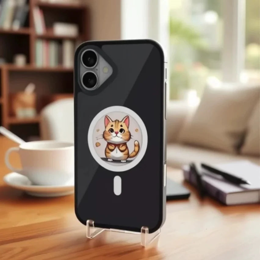 NFC Memory Phone Case with magsafe for iphone 16/17 promax 3.97-inch E-ink screen image transmission Syncing Case