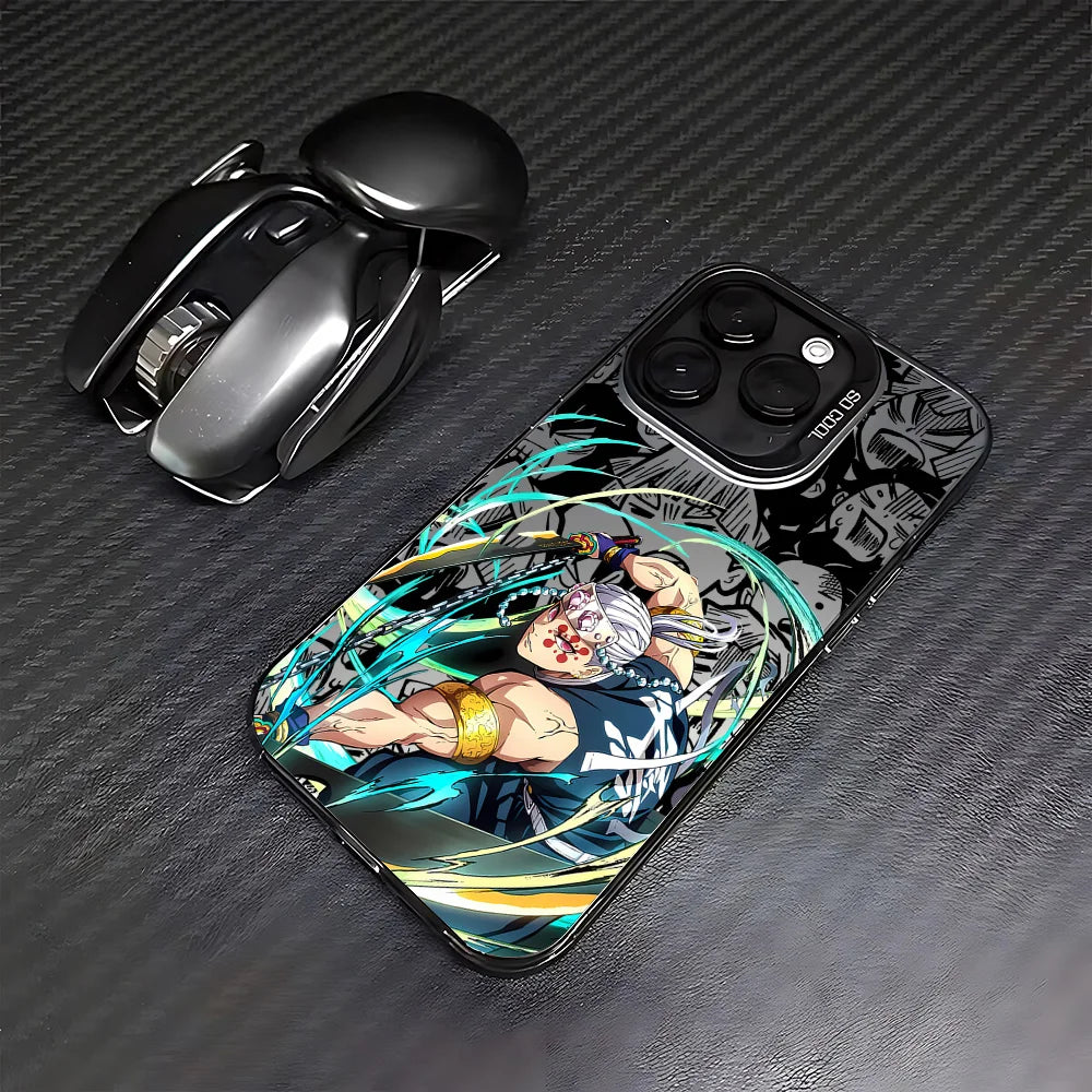 Anime D-Demons Slayers Phone Case for IPhone 16e 16 15 14 13 12 11 Mini Pro Max X XR XSMAX 8 7 Plus Anti Fall Matte Back Cover
