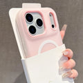 Luxury Candy Color 2in1 For Magsafe Phone Case For iPhone 17 16 15 14 Plus 13 12 Pro Max Air Magnetic Wireless Charge Soft Cover