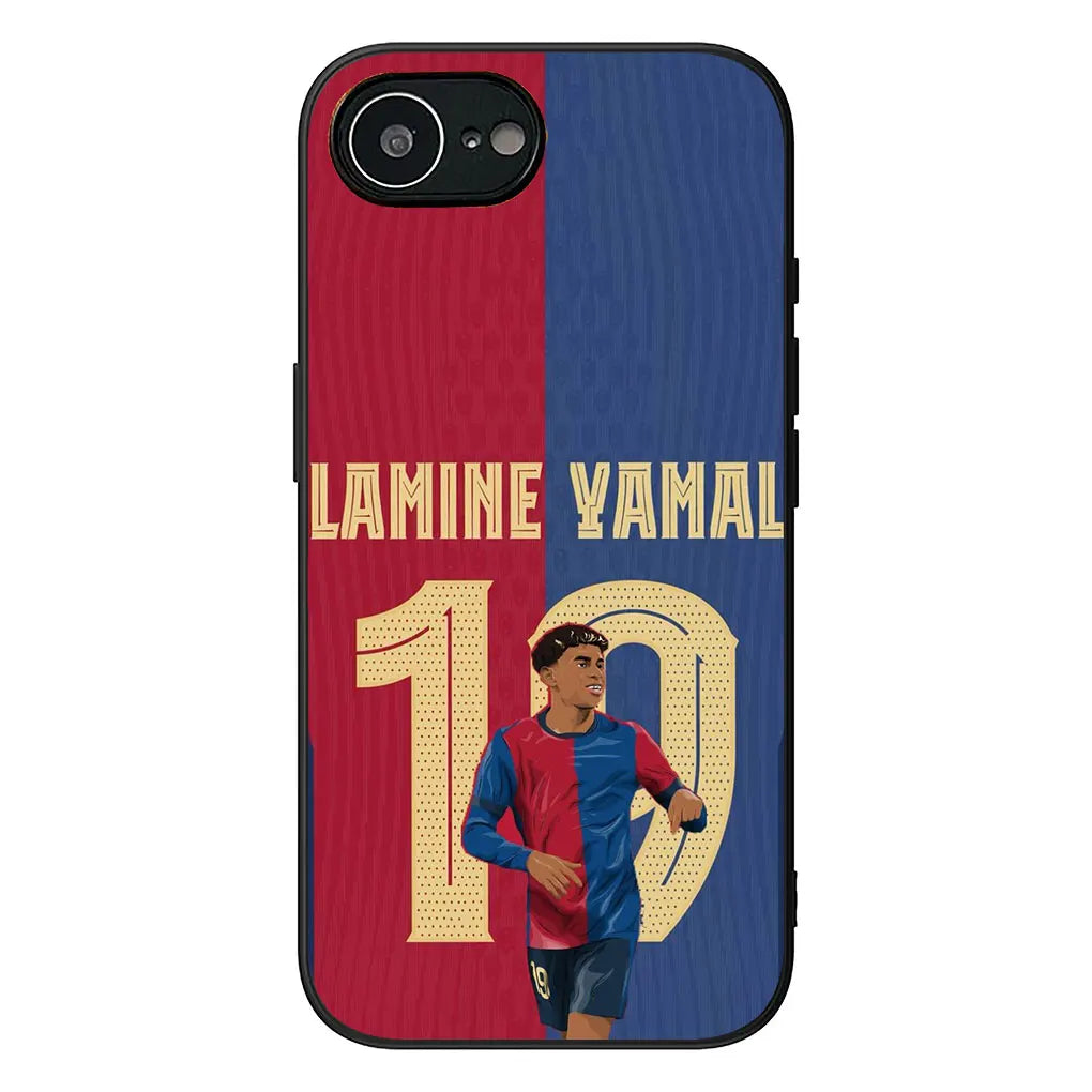 Soft Phone Cover for Xiaomi Redmi 15 9A 9C NFC 7A 9T Note 9 8 7 8T 15c A5 Case Soccer No 19 Spain Football Star No 19 Casing