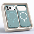 Ultra Thin Matte PC For Magsafe Frameless Magnetic Phone Case For iPhone 16 17 Pro Max Air 16E 14 1513 12 Wireless Charge Cover