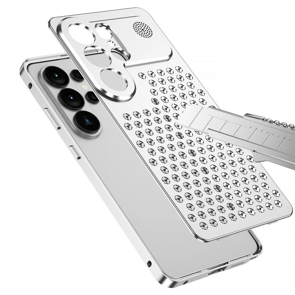 Heat dissipation Aluminum metal Case for Samsung Galaxy S26 ultra S25 ultra S24 ultra Camera protect Anti-fall Shockproof Cover