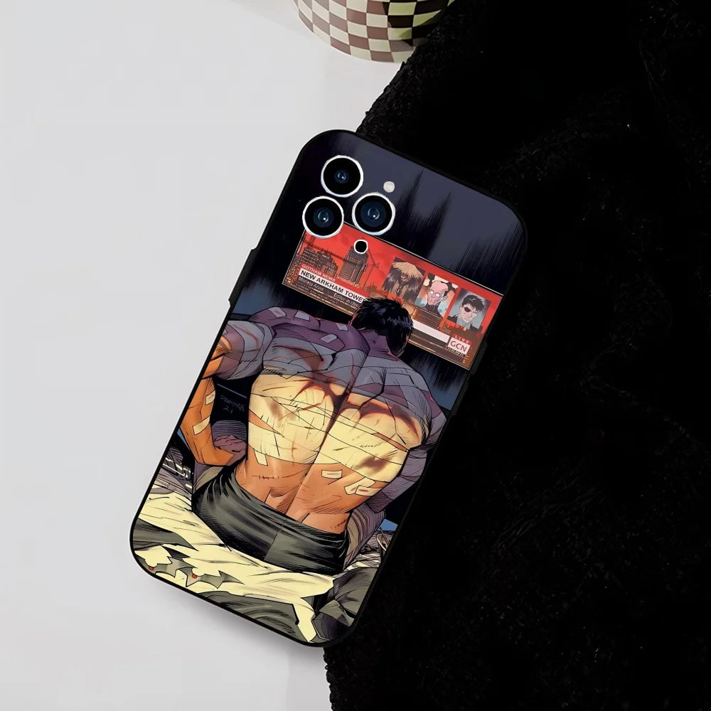 Movie Super B-Batman D-Dan Mora Phone Case Silicone Soft For IPhone 16 15 14 13 12 11 Plus Pro Max Plus