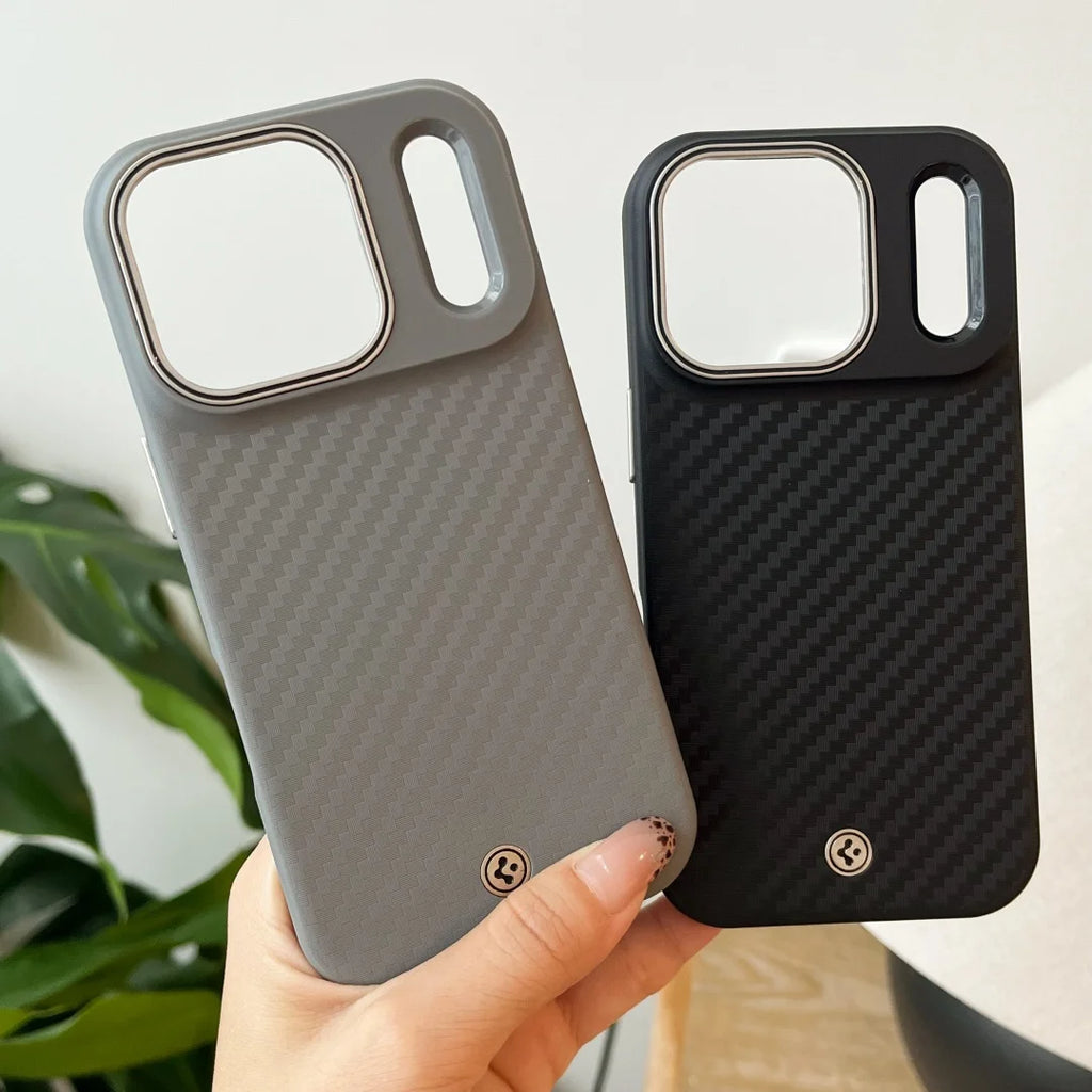 Spigen Luxury Kevlar Aramid Carbon Fiber Case For iphone 17 Air 16 17 Pro Max Pro For Magsafe Wireless Charging Cover With Box