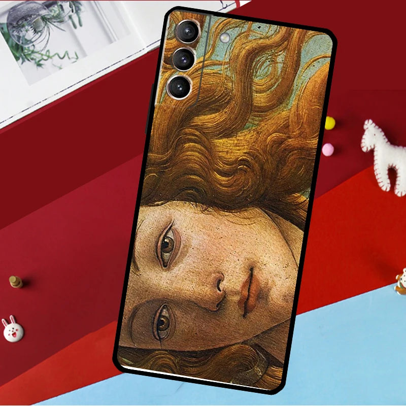 Art Painting Birth Of Venus Funda For Samsung Galaxy S26 S25 S24 S22 S23 Ultra Plus S20 S21 FE S9 S10 S25 FE Phone Case