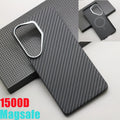 HANWOR Carbon Fiber Magnetic Case for Samsung Galaxy S26 Ultra Plus Magsafe Cover Aramid Fiber Galaxy S26 Series Magnetic Cases