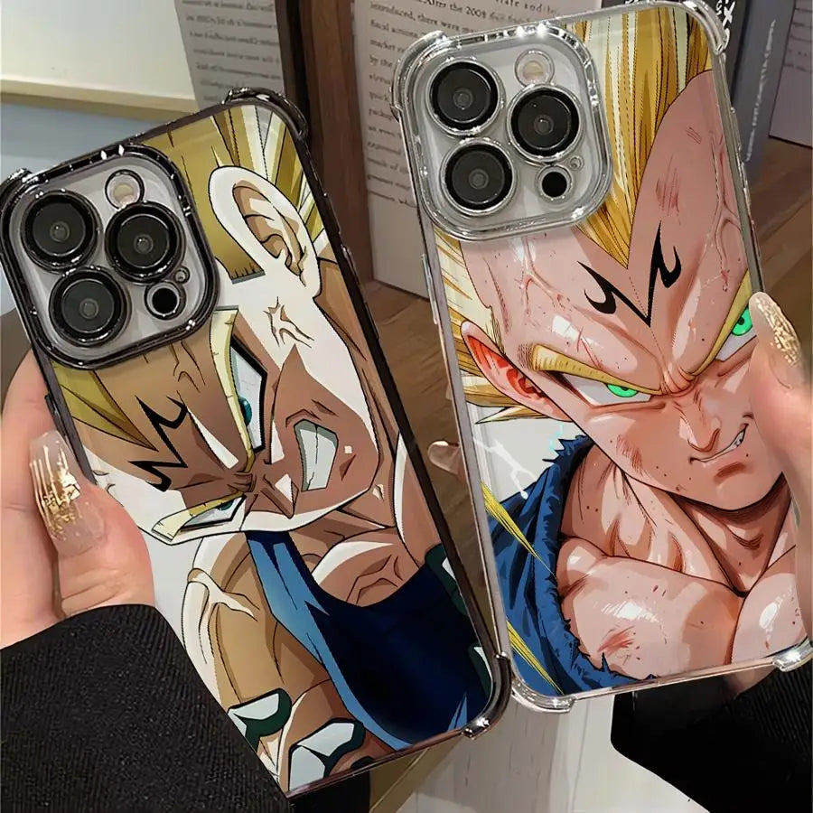 Dragon Ball Vegeta Phone Cover Case for Apple iPhone 17 Pro Max 14 16 Pro 16e 15 13 11 12 Plus Air