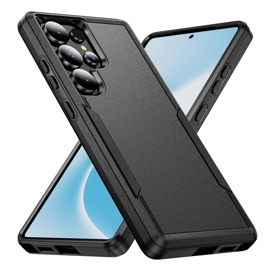 Shockproof armor case for Samsung Galaxy S26 Ultra S24 S22 Plus S23 S25 FE S21 A57 A37 A17 A56 5G A16 A36 A55 A15 A54 A35 A14