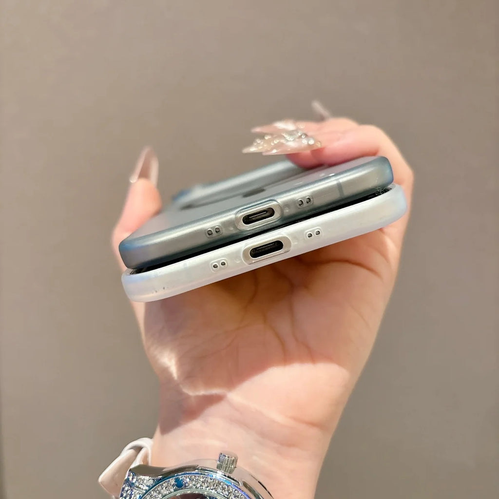 Slim Matte Clear For Magsafe Soft TPU Phone Case For iPhone 17 Air 16 E 15 14 13 12 11 Pro Max 8 Magnetic Wireless Charge Cover