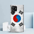 National Flag RU FR UK Phone Case For Samsung Galaxy S24 S25 Edge S26 Ultra S22 S23 Plus S21 + S20 FE Soft TPU Back Cover Galaxy