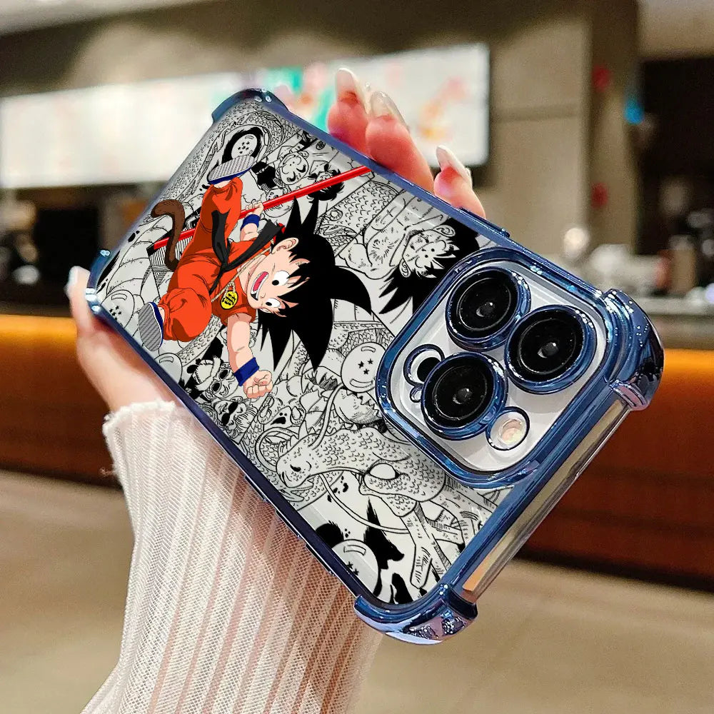 Kid Gokus D-Dragons B-Balls Cartoon Case For Xiaomi 17T Pro 15T 14T 15 14 13 Poco F5 F7 F8 Ultra M7 M8 X5 X6 X7 X8 Pro Max Cover