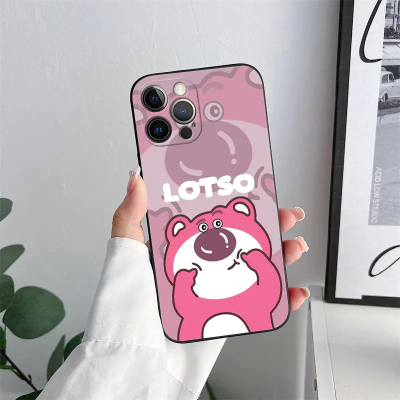 Lotso Strawberry Bear Case For Honor 600 Lite 400 Pro X9D X8D X7D X6D X9B X8B X7B X9C X9A X5C Y7 Y9 2019 Magic 5 6 7 Lite Cover