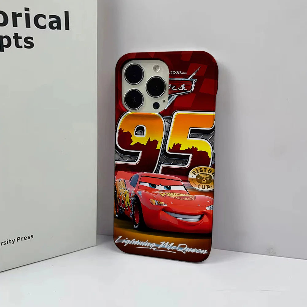 Phone Case for iPhone 17 16 15 14 13 12 11 Pro Max X XR XSMax 7 8 Plus Air Glossy Film Hard PC Cover Hot L-Lightnings M-McQueens