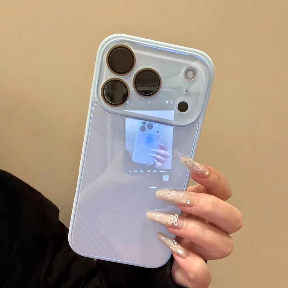 Fashion Candy Solid Color Hard Case for iPhone 14 15 16 17 Pro Max 12 11 13 Tempered Glass Lens Protector Shockproof Back Cover