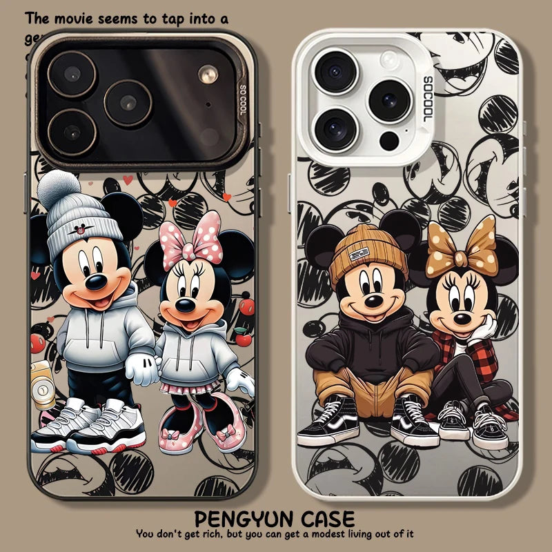 Sporty Disney Mickey Minnie Mouse Phone Case For Huawei Honor X6B X7B X8A X9C Smart 90 50 70 200 400 Pro Lite Hard Cover
