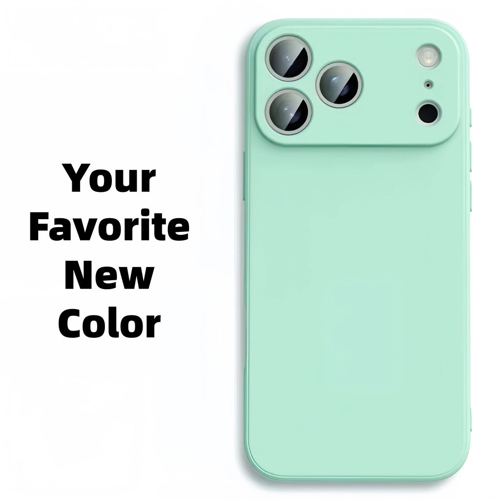 Fashion Solid Colour Shockproof Protective Liquid Silicone Phone Case For iphone 17 Pro Max/17 Pro/17/Air