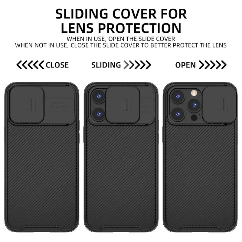 Magnetic Case For iPhone 17 16 16e 15 14 13 12 11 Pro Max Push window protection lens Cover