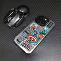 Retro M-MarvelS Super Heroes Case for Samsung Galaxy S24 S23 S22 S21 S20 Note20 Ultra Plus FE M31 4G 5G Matte Shockproof Cover