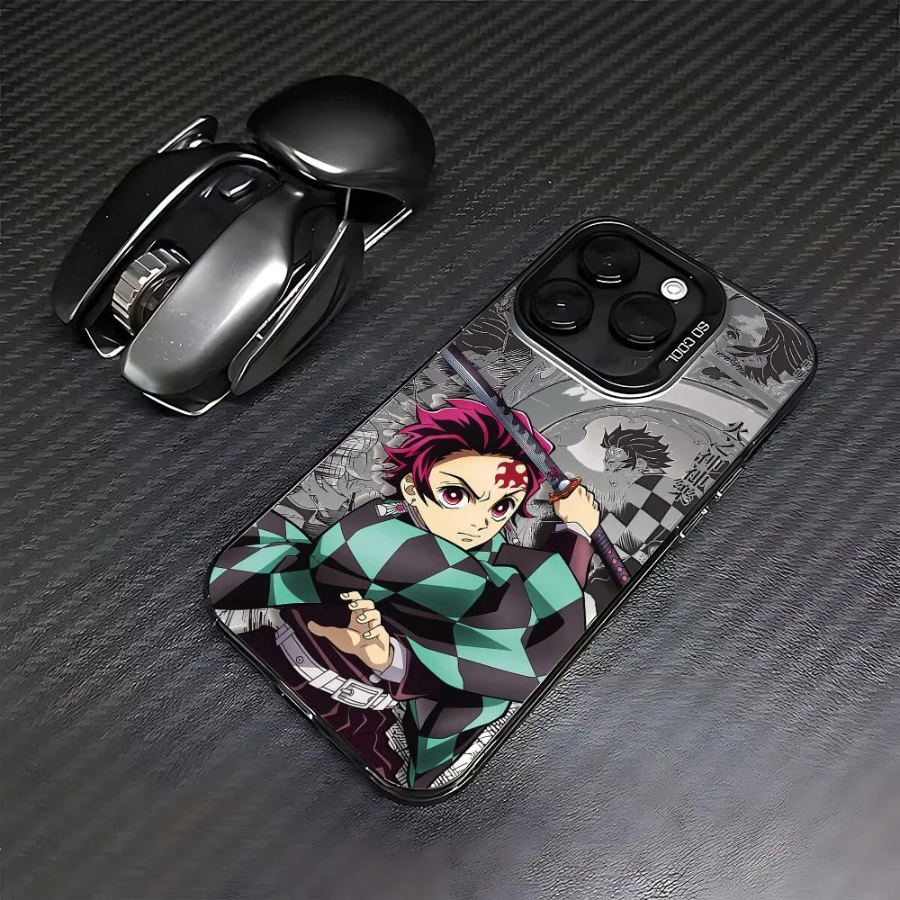 New Anime Demons Slayers Phone Case iPhone 17 16e 16 15 14 13 12 11 mini Pro Max X XSMAX 8 7 Air Plus Anti Fall Matte Back Cover