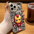 Marvels Cute Ironmans Spidermans Case For Xiaomi 17T Pro 5G 15T 12T 15 F7 Ultra POCO F7 M7 X4 X5 X7 X8 Pro Max Clear Phone Cover