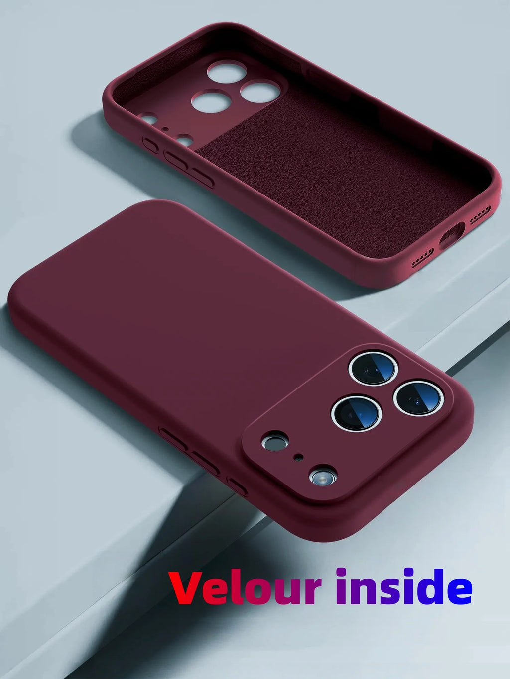 Fashion Solid Colour Shockproof Protective Liquid Silicone Phone Case For iphone 17 Pro Max/17 Pro/17/Air
