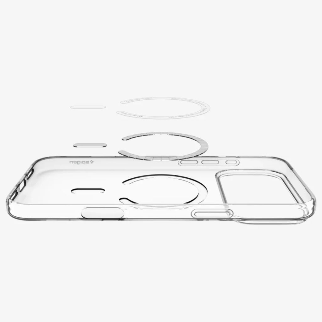 Spigen Ultra Hybrid MagFit Magnetic Clear Case For iPhone Air 17 Pro Max 16 15 14 Plus 13 12 For Magsafe TPU Shockproof Cover