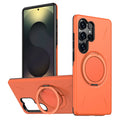 360° Magnetic Bracket Case For Samsung Galaxy S26 S25 S24 S23 S22 Ultra Plus S25FE S24FE S25Edge For Magsafe Armor Cover Funda