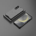 Airbag Shockproof Translucent Back Case For Samsung S25 Edge S24 S23 Ultra Plus A56 A36 A16 A55 A35 A25 A15 A54 Honeycomb Cover