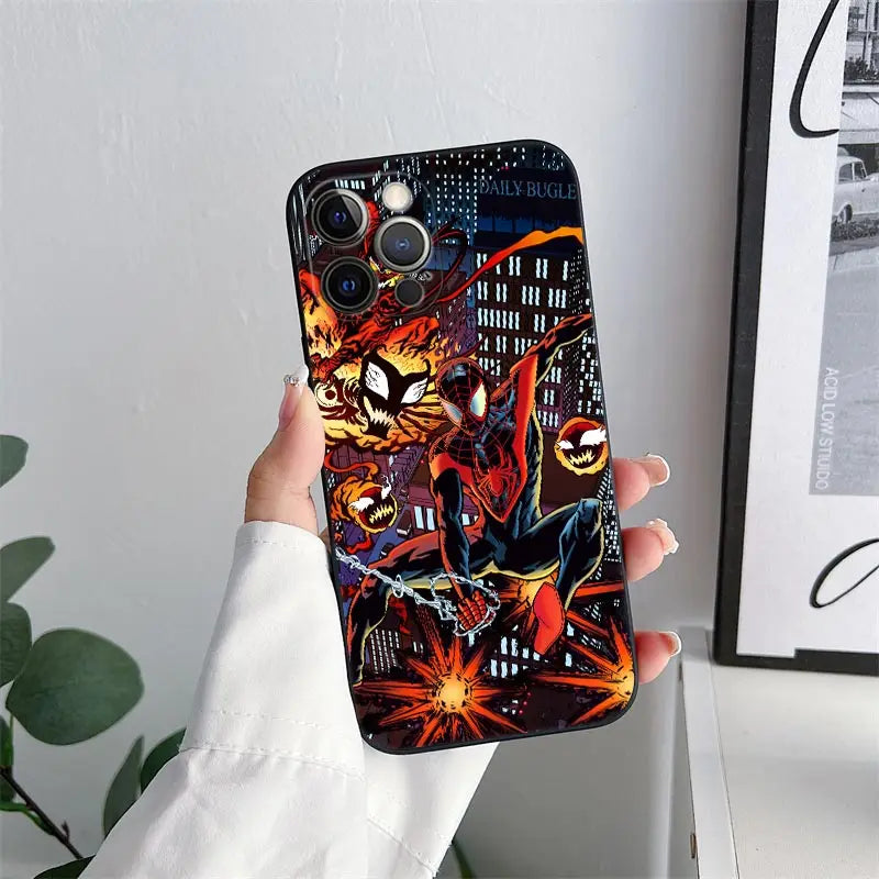 Spider Man Spiderman Phone Case For Honor 600 Lite 400 Pro X9D X8D X7D X6D X9B X8B X7B X9C X9A Y7 Y9 2019 Magic 5 6 7 Lite Cover