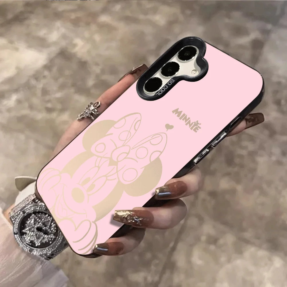 Disney Minnie Phone Case For Samsung Galaxy S26 Ultra S26 Plus S25 S24 S23 S22 S21 Ultra A56 A55 A54 A53 A36 A35 A26 FE Cover