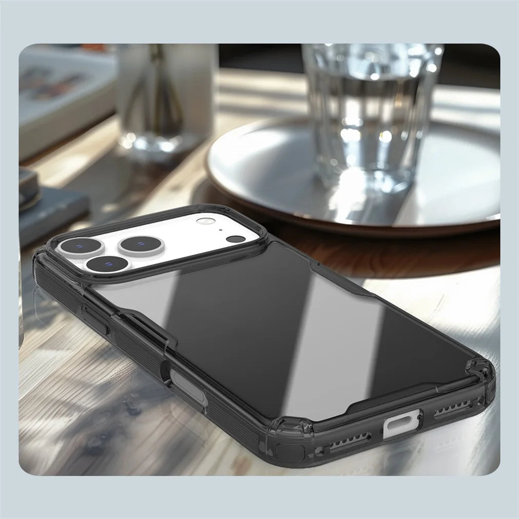 Nillkin For iPhone 17 Pro Max / 17 Pro Case Nature TPU Pro Transparent Shockproof Ultra-Clarity Back Cover For iPhone17 / Air