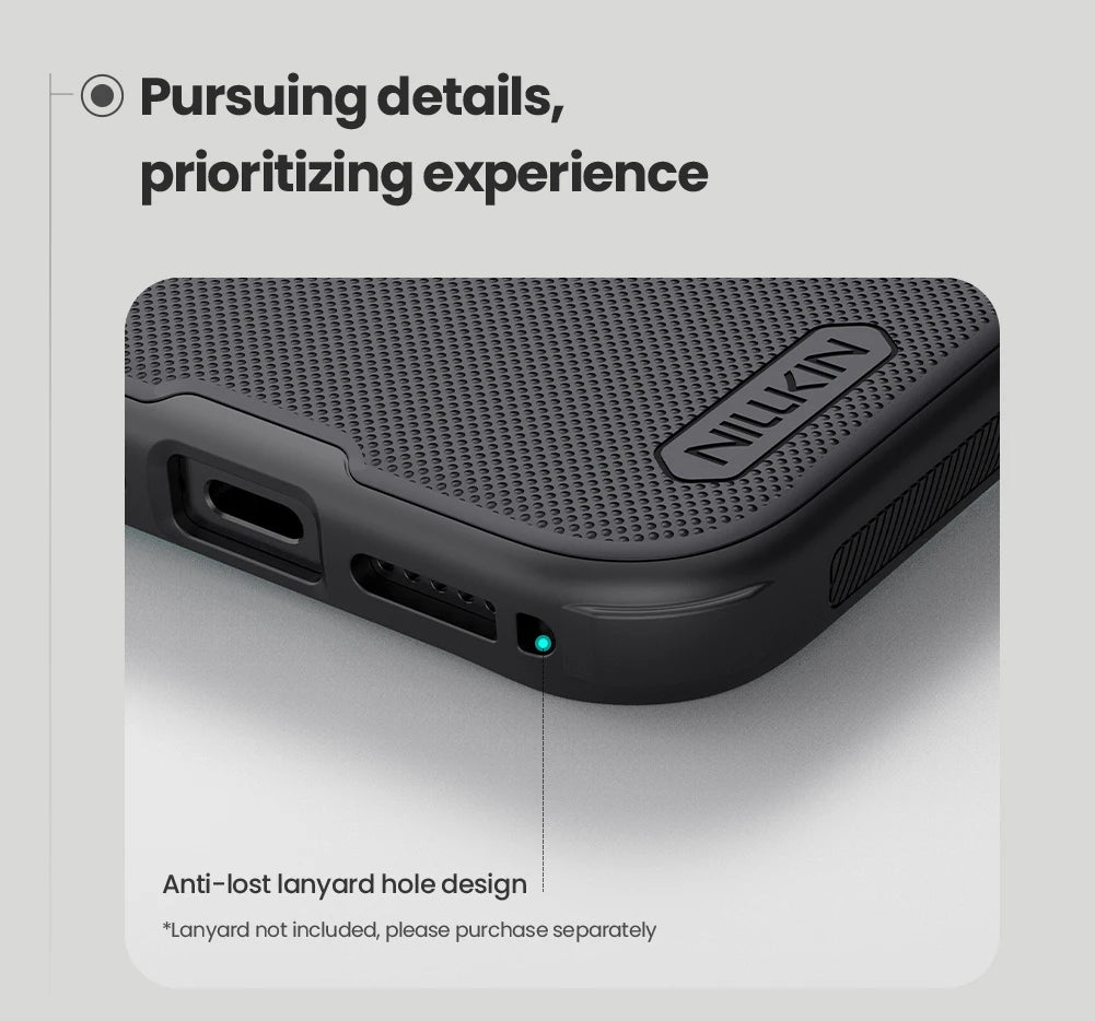 Nillkin For iPhone 17 Pro Max TPU+PC Super Frosted Shield Magnetic Case shockproof Magsafe protective cover phone case Shell