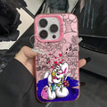 Pink Diddl Mouse Phone Case For iPhone 17 16e 16 15 14 13 12 11 mini Pro Max X XR XSMAX 8 7 Air Plus Anti Fall Matte Back Cover