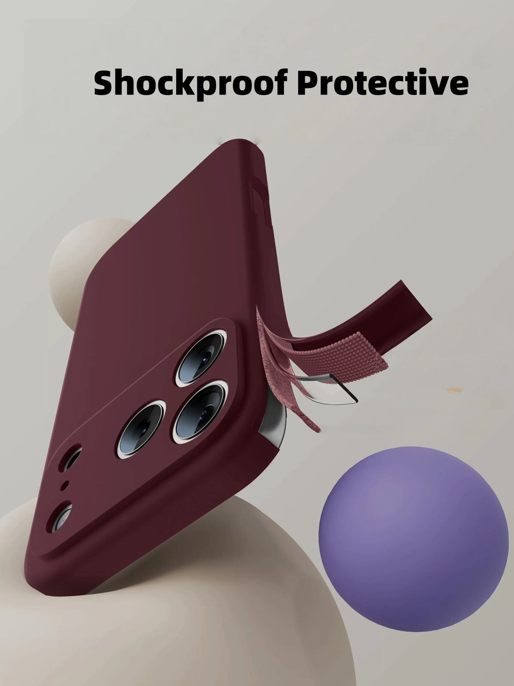 Fashion Solid Colour Shockproof Protective Liquid Silicone Phone Case For iphone 17 Pro Max/17 Pro/17/Air
