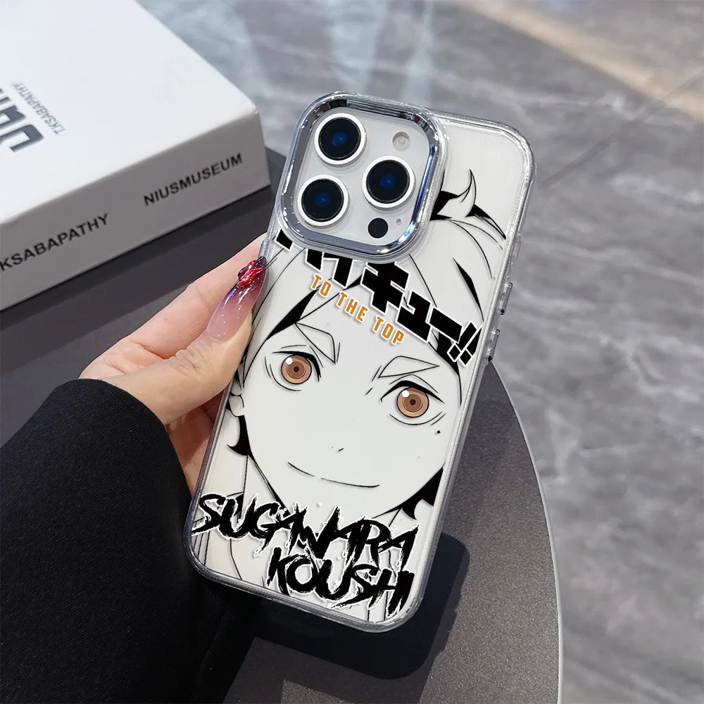 Hot New Haikyuu!! Anime Phone Case for Samsung Galaxy S25 S24 S23 S22 S21 S20 Note20 FE Ultra Edge Plus 4G 5G Soft Cover