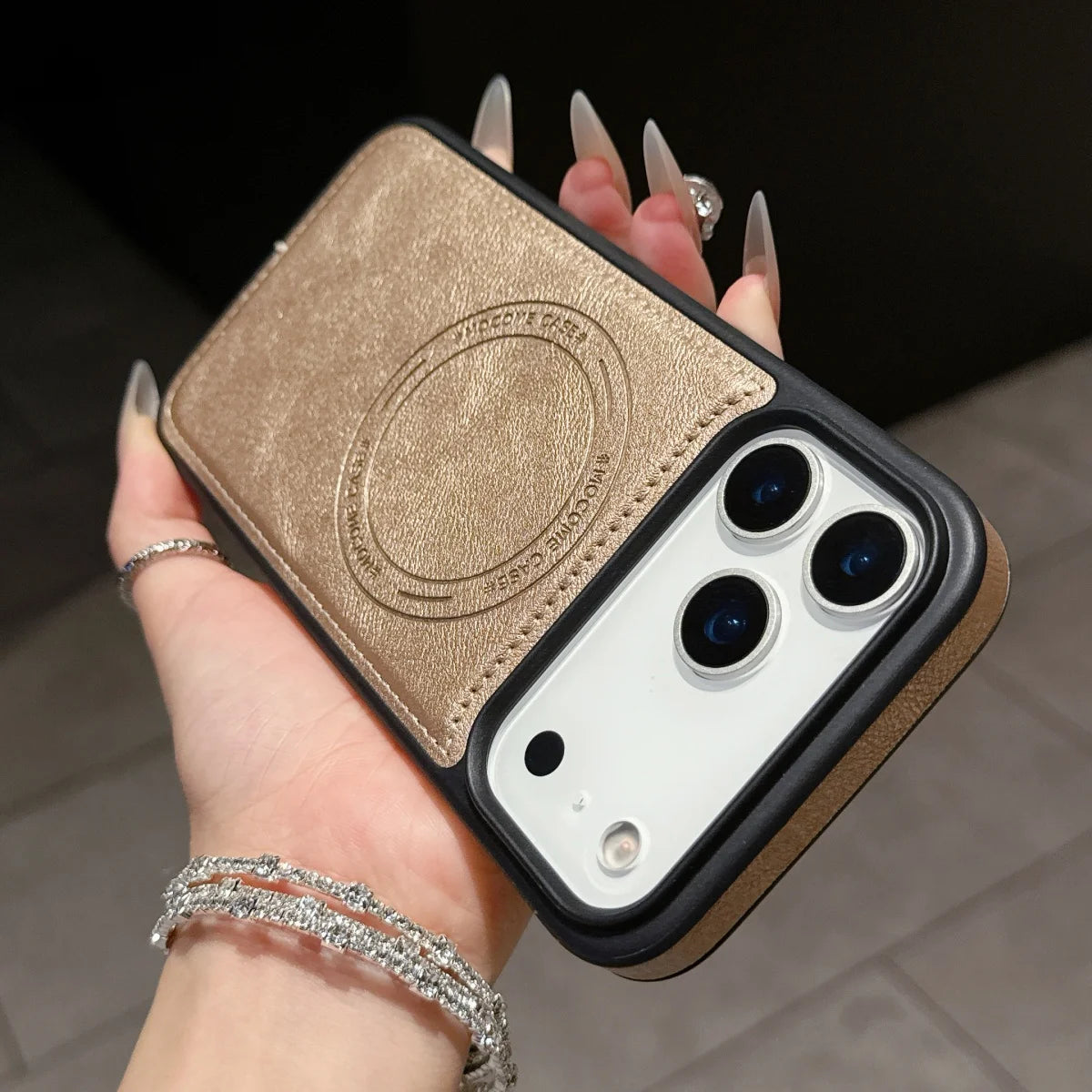 Business Matte Leather For Magsafe Phone Case For iPhone 17 Air 16 E 15 14 13 12 11 Pro Max Plus Magnetic Wireless Charge Cover