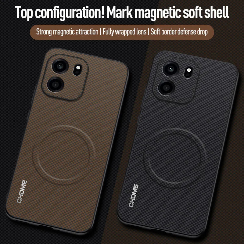 Luxury Car Magnetic Holder Phone Case For OnePlus Nord 6 CE6 Nord6 NordCE6 Silicone ShockProof Protective Back Cover Coque