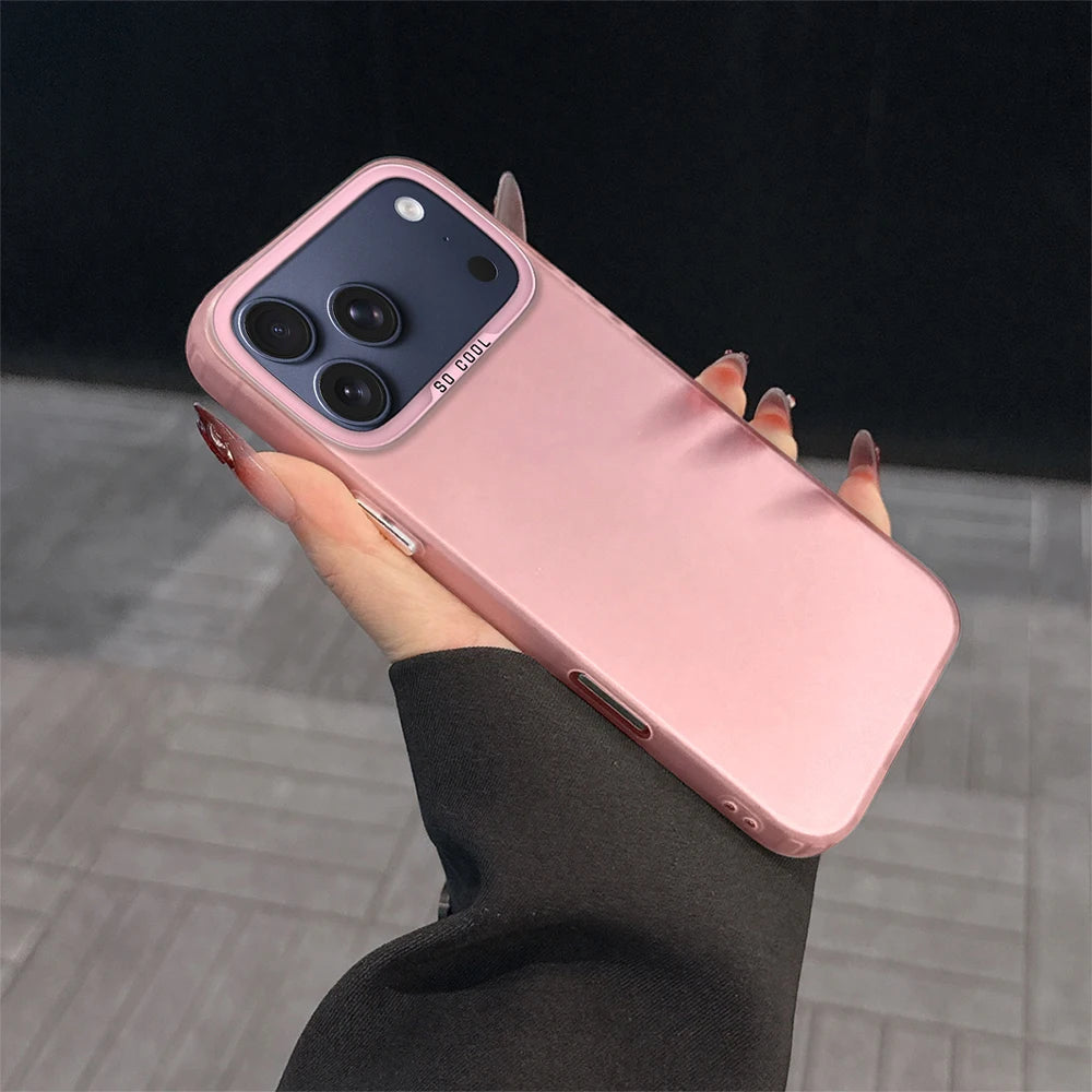 Cartoon Cute M-Miffy E Phone Case For iPhone 11 12 13 14 15 16 17 E Pro Max Plus Mini Electroplated Silver IMD Laser Pink Cover