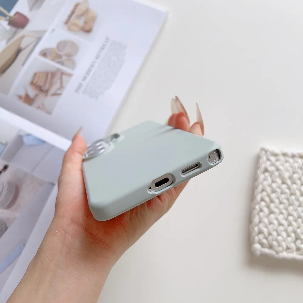 Fashion Slim Soft Liquid Silicone Phone Case For Samsung Galaxy S26 S25 Ultra S24 FE A57 A37 A17 Shockproof Protection Cover