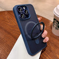 For Magsafe Magnetic Phone Case For iPhone 17 16 13 15 14 11 12 Pro Max Air Bracket Ring Holder Cover For iPhone 14 16 15 Plus