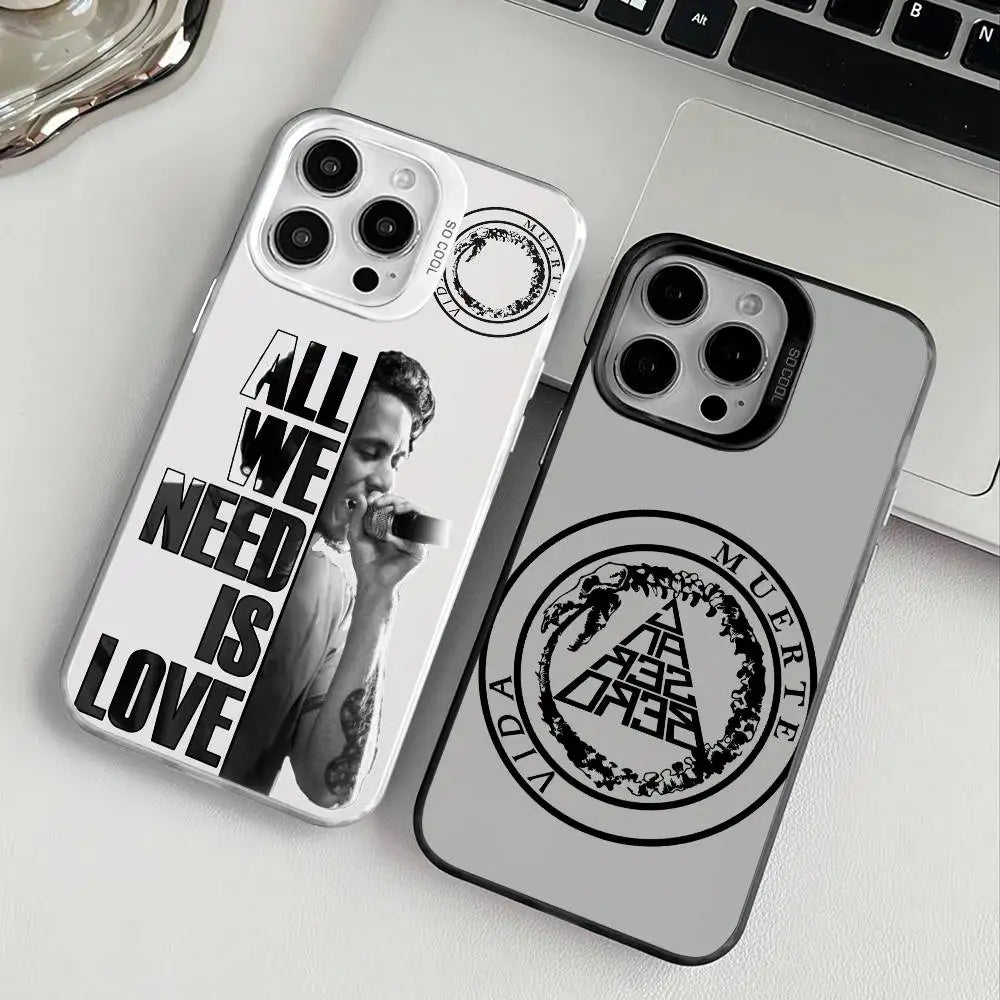 pay tribute C-Canserbero Singer Star Phone Case Phone Case for iPhone 11-16 Pro Max Colorful Anti Slip Anti Fingerprint Plating