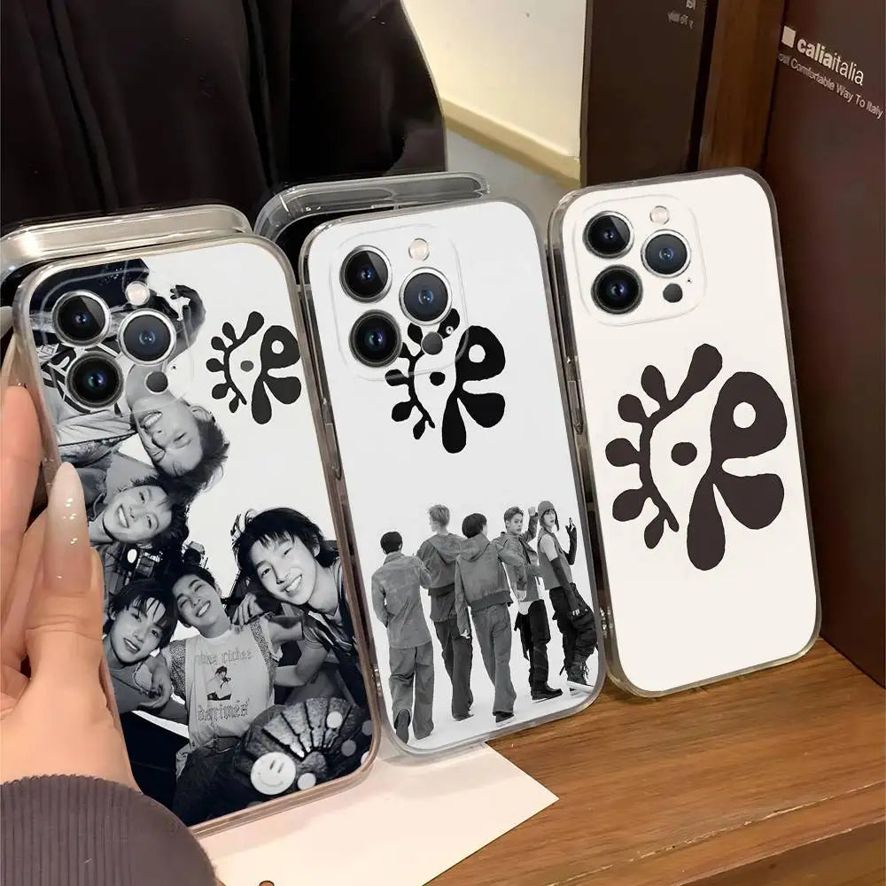 Kpop Music C-CORTIS For IPhone 11 12 13 14 15 16 17 Pro Max Plus Air Transparent Clear Shockproof Case