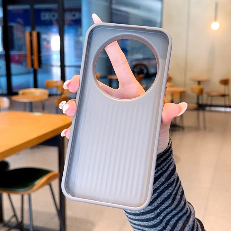 For iphone 17E 16E Case Magnetic Metal Alloy Camera Protection Independent Buttons Vegan Leather Case Cover