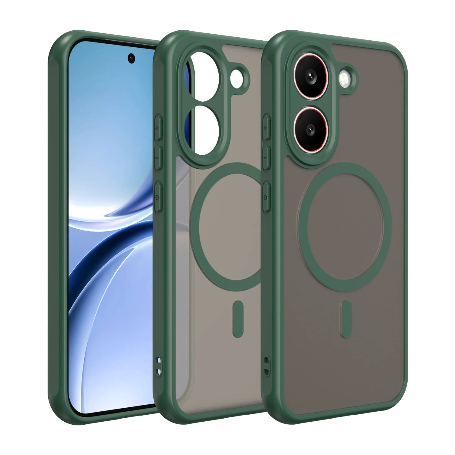 Case For Xiaomi Poco X8 Pro Max M8 Pro Coque Matte Translucent For Magsafe Magnetic Shockproof Cover For Redmi Note15 Pro Plus
