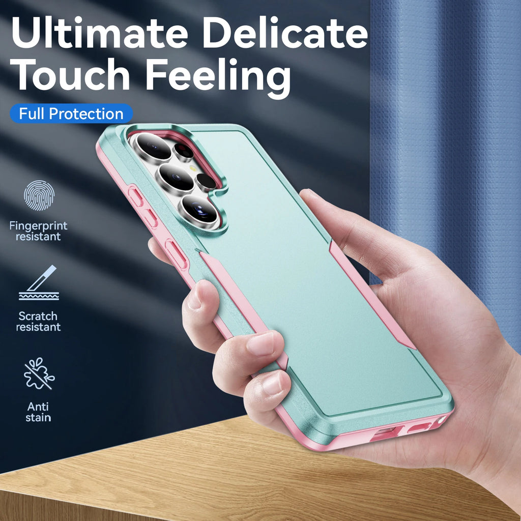Anti-Drop Fitted Case for Samsung Galaxy S26 Ultra S25 FE S23 S24 Plus S22 S21 S20 Cell Phone Cover