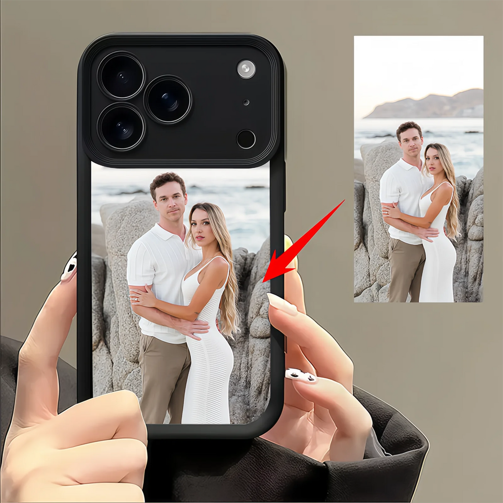 DIY Personalized Picture Custom Photo Phone Case for iPhone 12 Pro Max XS XR Plus SE 2020 13 14 15 16 17 Shockproof Back Cover