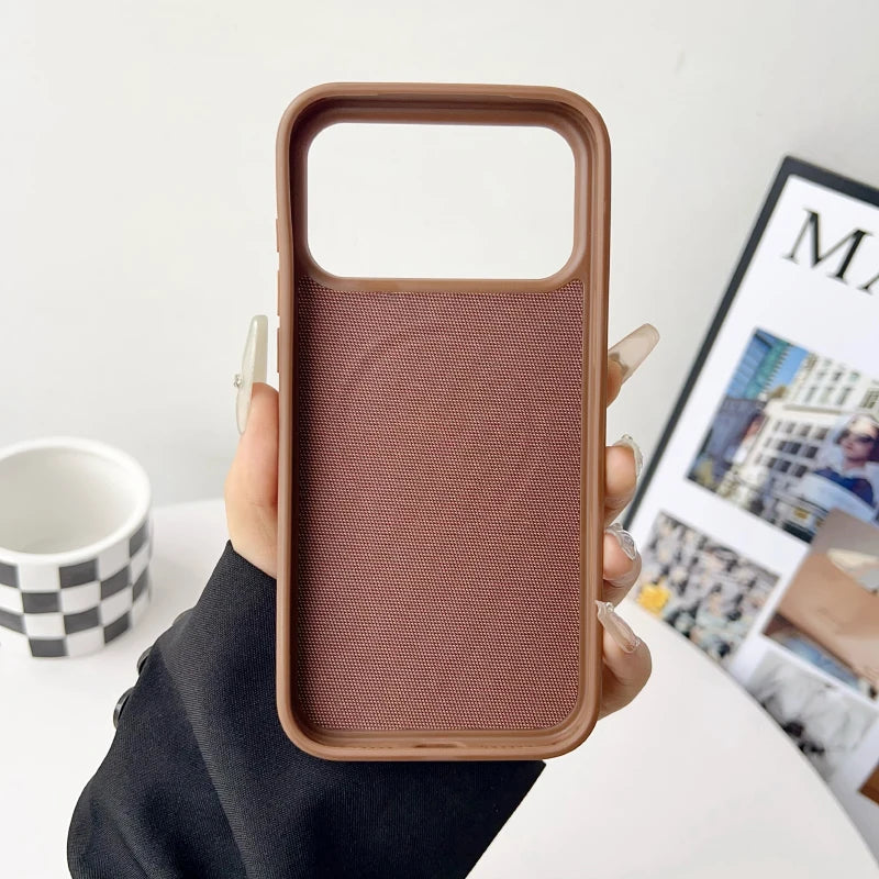 For Apple Techwoven Phone Case For iPhone 17 Pro Max 15 14 13 16 Pro Max For Magsafe Magnetic Wireless Charging Protect Cover